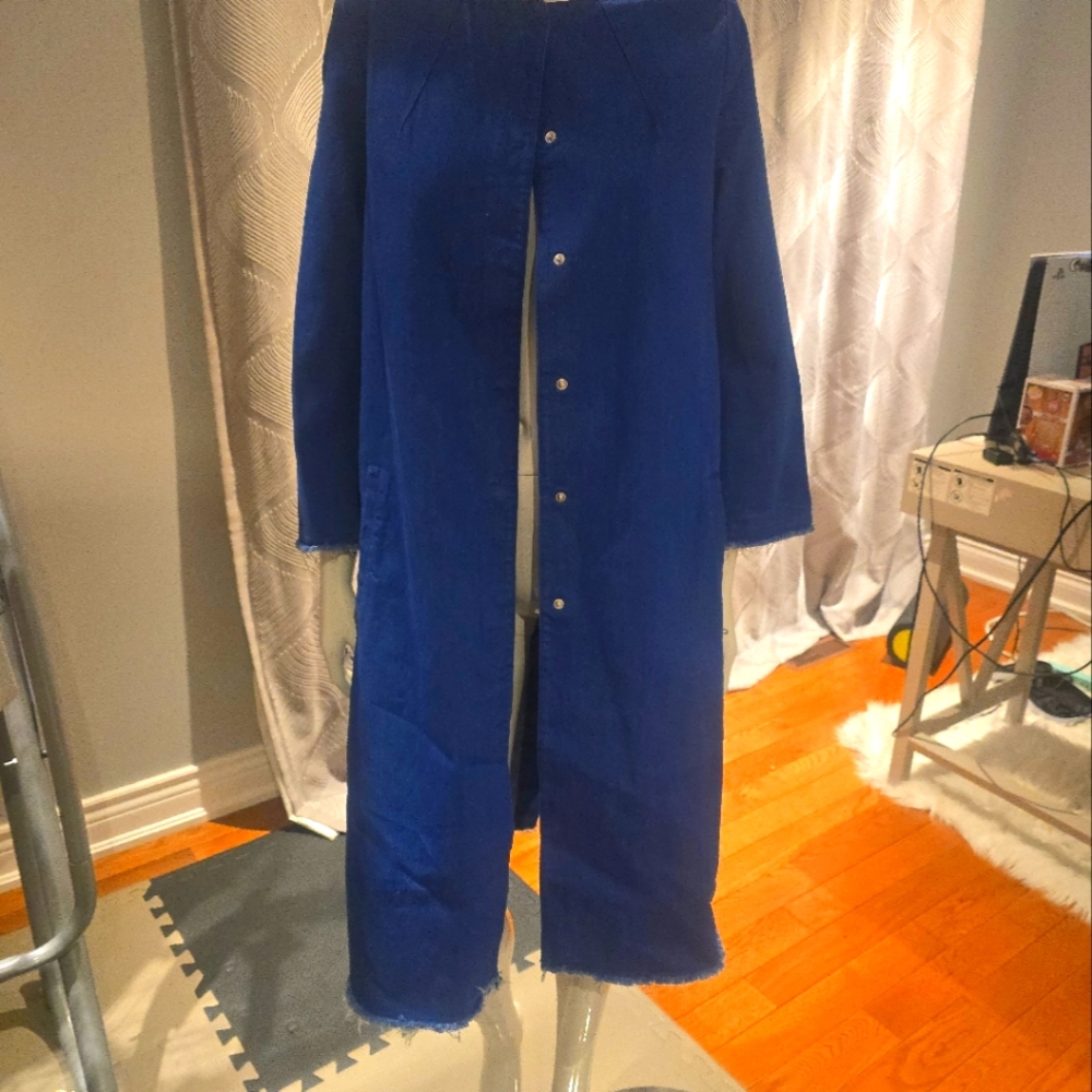 Zara, DENIM trench BNWT